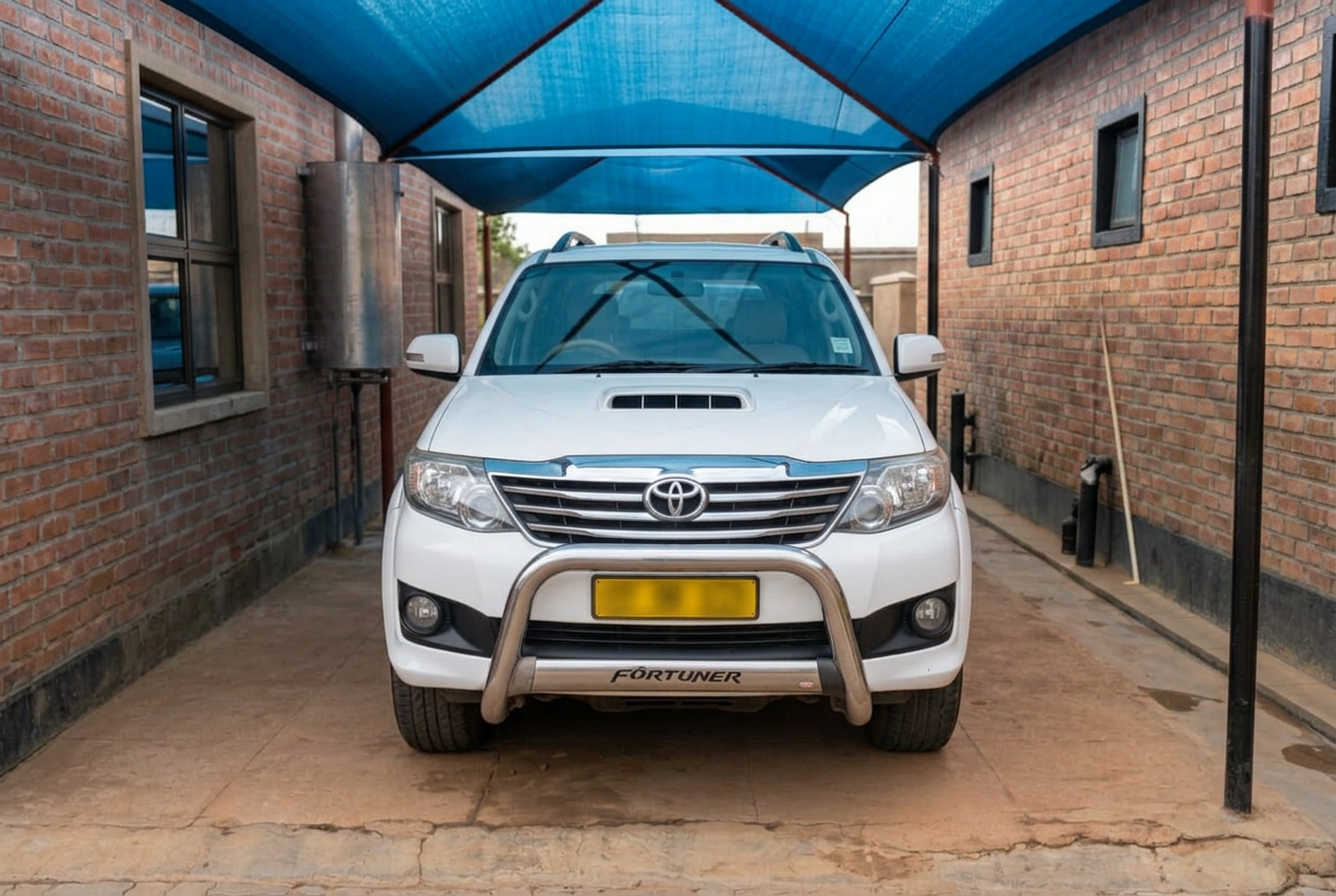 Toyota Fortuner (White)